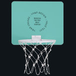 Create Your Own Mini Basketball Hoop<br><div class="desc">Create your own custom party,  baby shower,  wedding and event favours,  custom colour craft supplies,  personalised gifts for any occasion,  fun stuff and more. Visit Atomic Babies on Zazzle to view our entire collection.</div>