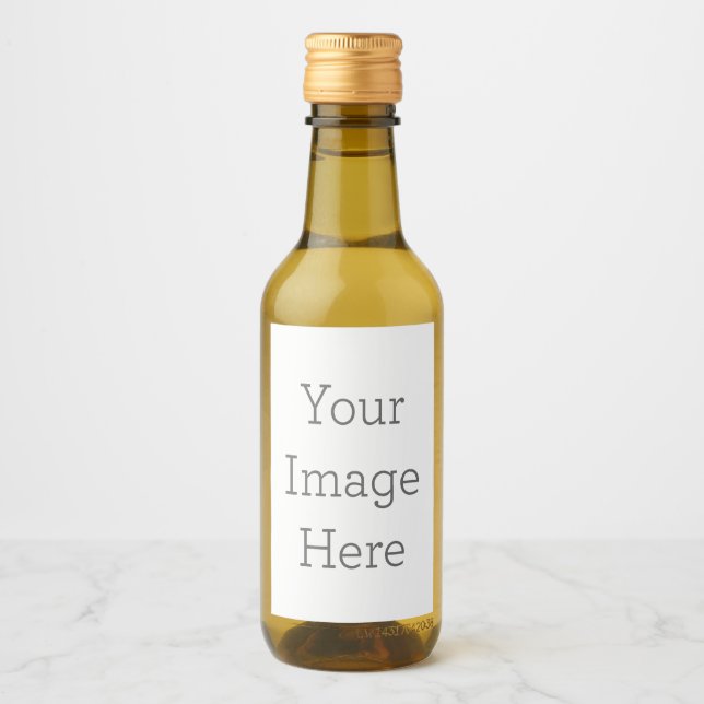 Custom Mini Wine Bottle Labels (5.1 cm x 7.6 cm) (Front)