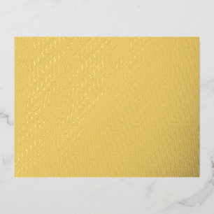 Create your own minimalist cyan foil invitation postcard