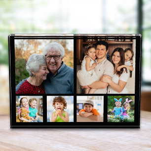 Create Your Own Modern 6 Family Picture Collage  Photo Block