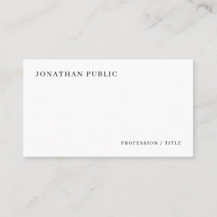 Create Your Own Modern Elegant Simple Professional Business Card
