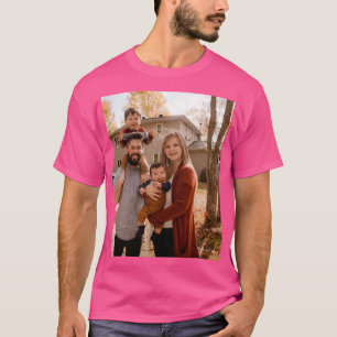 Create Your Own Modern Family Photo T-Shirt