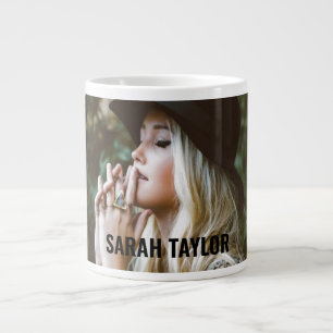 Create Your Own Modern Photography Full Photo  Large Coffee Mug