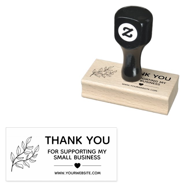 Create Your Own Modern Round Return Address Rubber Stamp (Stamped)