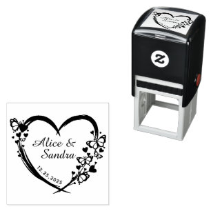 Create Your Own Modern Round  Self-inking Stamp