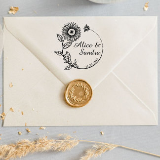 Create Your Own Modern Round Self-inking Stamp