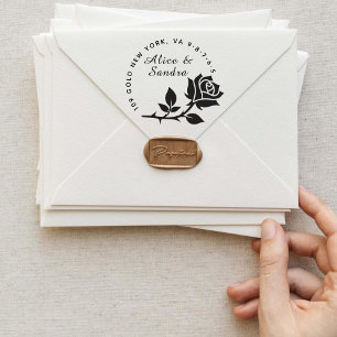Create Your Own Modern Round  Self-inking Stamp
