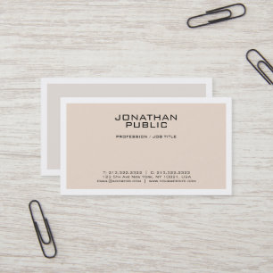 Create Your Own Modern Stylish Colours Clean Desig Business Card