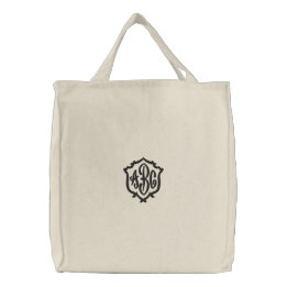 Create Your Own Monogram Embroidered Bag