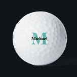Create Your Own Monogram Golf Balls<br><div class="desc">Create Your Own monogrammed Golf ball for yourself or as a birthday,  anniversary or Christmas gift for a golfer or golf fan among family or friends.</div>