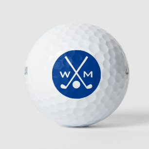 Create Your Own Monogram Initials Personalised Golf Balls