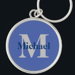 Create Your Own Monogram Key Ring<br><div class="desc">Create Your Own monogrammed Keychain for yourself or as a birthday,  anniversary or Christmas gift for family or friends.</div>