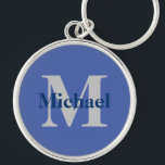 Create Your Own Monogram Key Ring<br><div class="desc">Create Your Own monogrammed Keychain for yourself or as a birthday,  anniversary or Christmas gift for family or friends.</div>