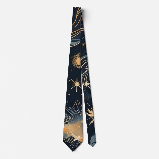 Create Your Own Moon Goddess Celestial Tie (Front)