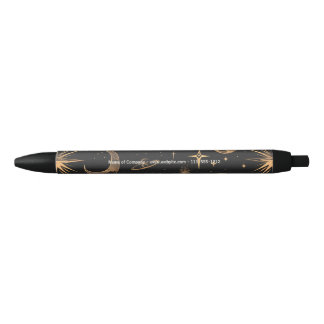 Create Your Own Moons & Planets Celestial Black Ink Pen