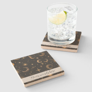 Create Your Own Moons & Planets Celestial Stone Coaster