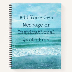 Create Your Own Motivational Inspirational Quote Notebook