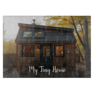 Create your own My tiny home photo Cutting Board