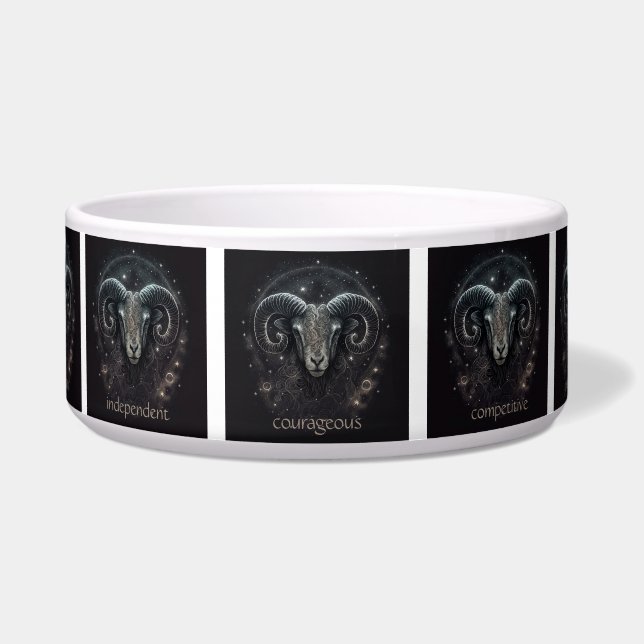 Create Your Own Mystical Astrology Aries Zodiac (Front)