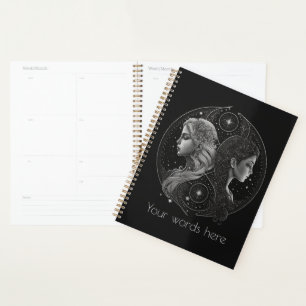 Create Your Own Mystical Astrology Gemini Zodiac Planner
