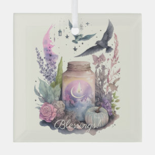 Create Your Own Mystical Autumn Glass Tree Decoration