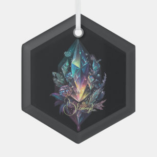Create Your Own Mystical Crystals Glass Tree Decoration