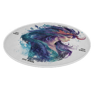 Create Your Own Mystical Mermaid Cutting Board