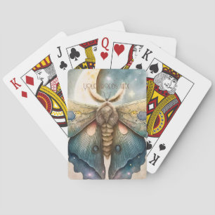 Create Your Own Mystical Moon Moth Playing Cards