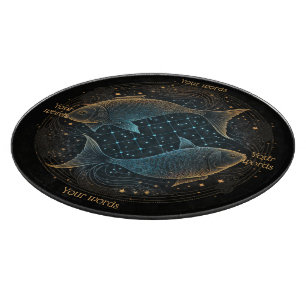 Create Your Own Mystical Pisces Glass Altar Board