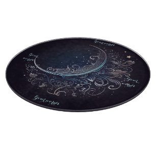 Create Your Own Mystical Silver Moon Altar Board