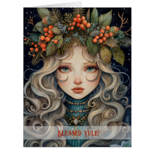 Create Your Own Mystical Winter Solstice Maiden