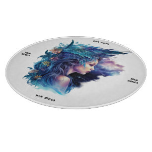 Create Your Own Mythical Amphitrite Nymph Cutting Board