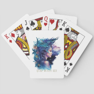 Create Your Own Mythical Amphitrite Nymph Playing Cards