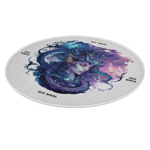 Create Your Own Mythical Medusa Gorgon Cutting Board