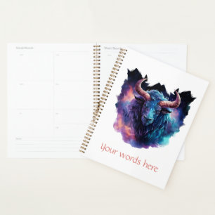 Create Your Own Mythical Minotaur Bull Planner