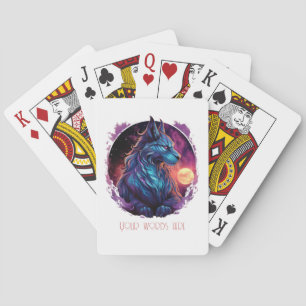 Create Your Own Mythical Sith Wild Cat Playing Cards