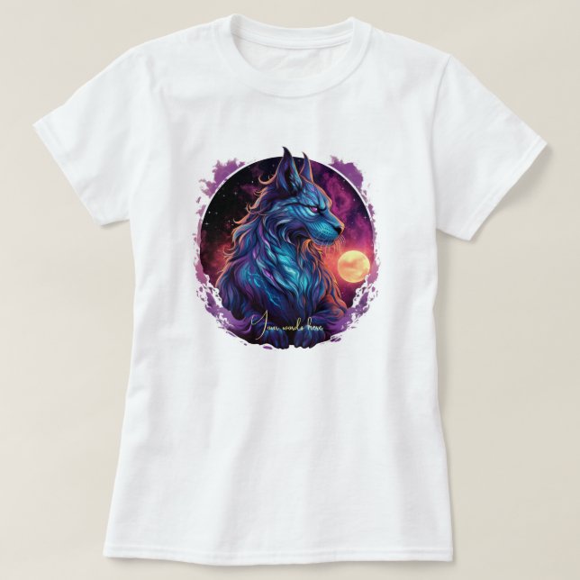Create Your Own Mythical Sith Wild Cat T-Shirt (Design Front)