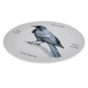 Create Your Own Mytsical Blue Raven Cutting Board