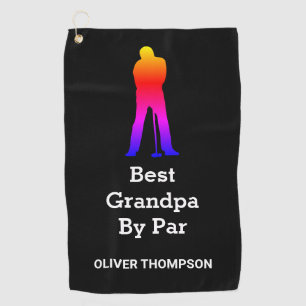 Create Your Own Name Grandpa Golf Towel