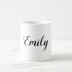 Create Your Own Name Mug   White
