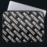 Create Your Own Name Personalised  Laptop Sleeve<br><div class="desc">Create Your Own Name Personalised Laptop Sleeve.  Easily add a name in the template  and make an elegant Laptop Sleeves
 for yourself or a birthday gift or Christmas gift for family or friends.</div>
