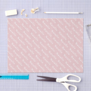 Create Your Own Name Personalised Tissue Paper