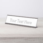 Create Your Own Name Plate