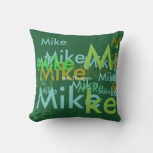 Create your own named cushion