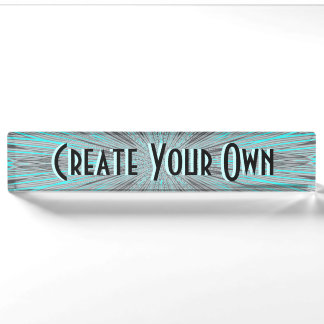 Create Your Own Nameplate