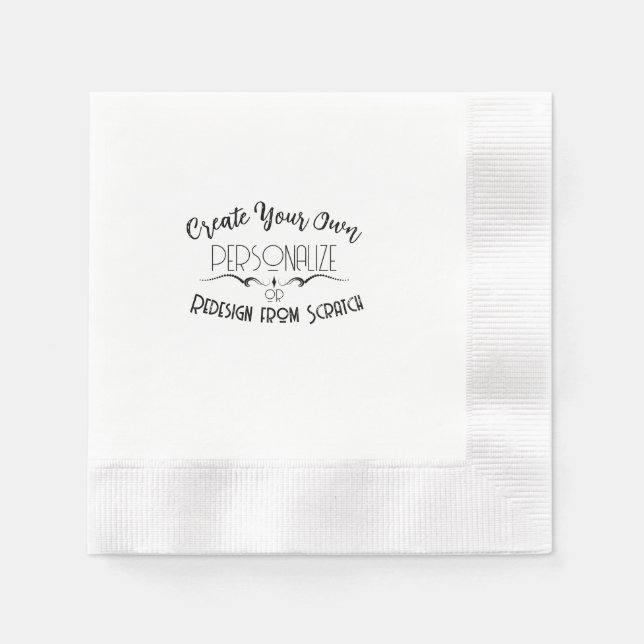 Create Your Own Napkin (Front)
