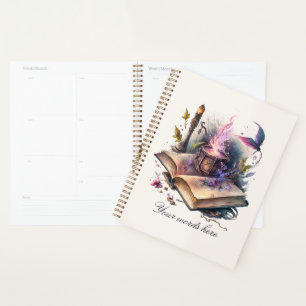 Create Your Own Nature Witch Spell Book Planner