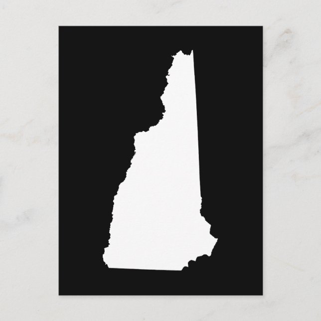 Create Your Own New Hampshire Moving Announcement Postcard (Front)