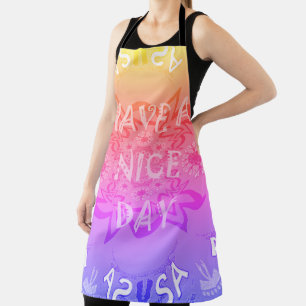 Create Your Own Nice All-Over Print  Apron