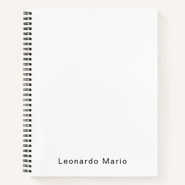 Create Your Own Notebook (Front)